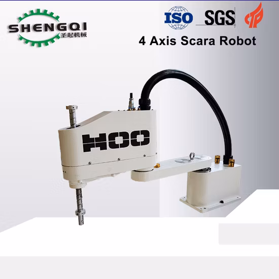 Prezzo di fabbrica Scara parallelo del robot Scara a 4 assi per il prelievo e il posizionamento della scheda PCB dell'assemblaggio di trasporto